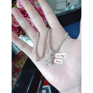 Belitung jumbo silver necklace 999 grade
