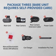 DDPAI | Dual Camera Night Vision 2K Dash Cam N2D