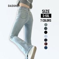 Daduhey baju raya 2024 Women's Skinny High Waist Slim Bootcut Flare Jeans - 7 Colours
