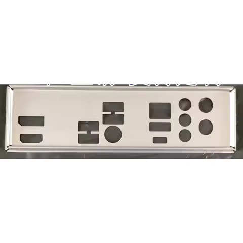 IO I/O Shield BackPlate Bracket for ASRock A520M-ITX/AC Blank Baffle Bezel A520M-AC