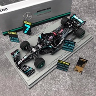 FGTRE Spark 1/43 Mercedes-Benz F1 Car Model Hamilton 2020 W11 Turkey Station 7 Crown Edition F1 Cars