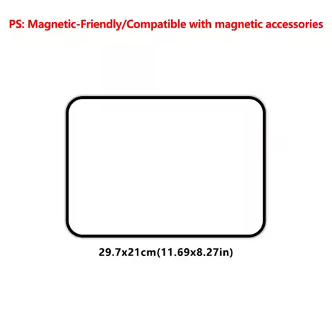 A5/A4/B4/A3 Whiteboard Double-Sided Magnetic-Friendly Graffiti Drawing Board Dry Erase Reusable Desk