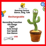 Dencing Cactus Cactus Plush Toy Talk Kaktus Bercakap Dancing toy song plush Dancing Cactus Early Chi