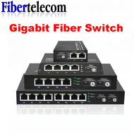 Gigabit Ethernet Fiber Optic switch Media Converter Fiber SC port 10/100/1000M