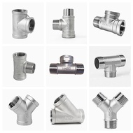 （DN8-DN50）M+M+F Threaded 3 Way Tee T /R/Y Pipe Fitting 1/4" 1/2" 3/4" 1" 1-1/4" 1-1/2"BSP Threaded 3