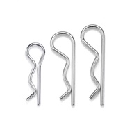 Galvanized Spring R-Type Pin (65Mn Steel) M1/M1.2/M1.6/M1.8/M2/M2.5/M3M3.5-M7(in stock-MY)