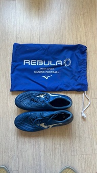Mizuno REBULAR elite 美津濃 足球鞋 釘鞋 27.5cm 藍色 袋鼠皮