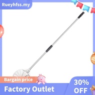 Excellent Alloy Handle Stainless Steel 9 Inch Pizza Turning Peel with 56 Inch Overall Length Long Pi
