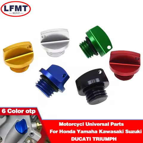 M20*2.5 Oil Filler Cap Plug For Honda CRF 150R 250R 450R 450X 250L/M 1000L CBR 250R 300R 400R 500R 6