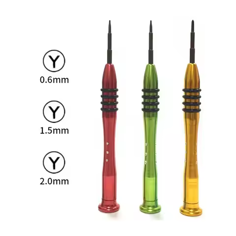 0.6mm 1.5mm 2.0mm Y Tip Triwing Screwdriver for Nintendo Switch JoyCon for iPhone 7 8 Plus for Samsu