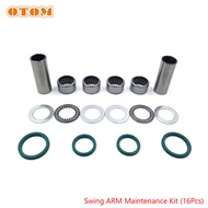 【Expert Recommended】 Otom Racing Dirt Bike Swing Arm Complet Repair Kit Seals Bushing Needle Bearing