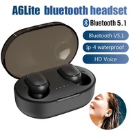 New A6 Lite TWS Bluetooth 5.0 Headphones Stereo True Wireless Earphones In Ear Sports Headset for Phone Fone Wireless Earbuds Over The Ear Headphones