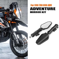 For 390 790 890 ADV Adventure Motorcycle West Wind Rearview Mirror ADVENTURE MIRROR KIT Foldable Mir