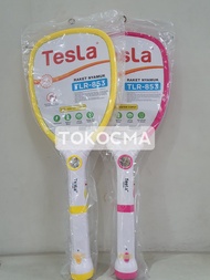 Raket Nyamuk 2 in 1 + Senter Multi Function Senter Copot TLR-853 Tesla