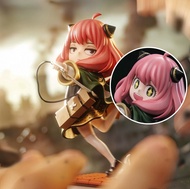 โมเดล Aniya Spy X Family ของเล่นตัวการ์ตูนญี่ปุ่น โน้ตความตาย เรื่องราวยาสลบ ของตกแต่งโต๊ะเล่นเกมส์ 