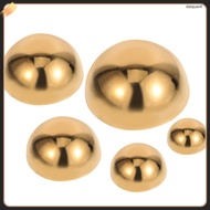 5 Pcs Semi Sphere Wall Decor Decoration Steel Hemisphere Half Circle Mirror Gazing Globes for Garden