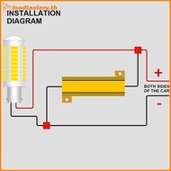 FTY  2 Sets Car LED Canbus Decoder Load Resistors 10/25/50W 6-39Ohm for Turn Signal Lamp N