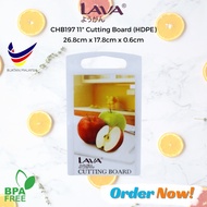 CHB197 11" Cutting Board (HDPE) - Lava