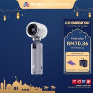 Amgras MetaHeld Fan Pro2 handheld hanging umbrella fan portable foldable mini turbo kipas speed adju