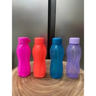 Tupperware water bottle 310ml, no strap; mint green; always has water with you; compact to hold