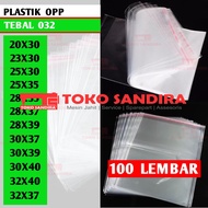 100 sheets of thick OPP plastic 032/opp opp plastic wholesale plastic opp plastic clothes plastic cl