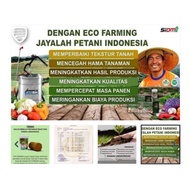 NEW FORMULA ECO FARMING Baja Foliar Organik Baja EM Mikrob Aktif sesuai &gt; Buah-Buahan Sayuran Tebu Kelapa Sawit Padi