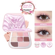 FOCALLURE FOCALURE 8-pan eyeshadow palette 9.6g highly pigmented, smudge-proof, long-lasting, waterp