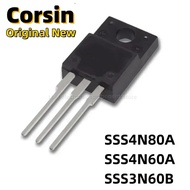 5PCS SSS4N80A SSS4N60A SSS3N60B TO-220F MOS FET/Field Effect Transistor