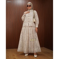 NMR Skirt + Blouse Set Paper Silk Embroidery Vol 3777