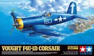 Tamiya 田宮 1/32 美軍 Vought F4U-1D Corsair 海盜式戰機 60327