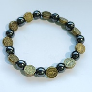 RELIGIOUS ST.BENEDICT BRACELET BEADED BRACELET