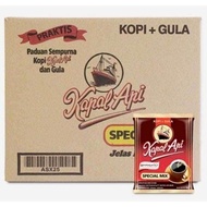 Termurah 1 Dus Kopi Kapal Api Special Mix 24 gram 1 Renceng 10 Sachet kopi + Gula
