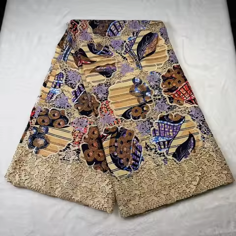 Ankara Fabric African Real Wax Print Fabric 100% Cotton High Quality 6 Yards African Fabric for Part