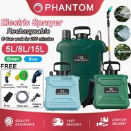 Portable Electric Sprayer 15L/8L/5L Garden Pressure Sprayer Pump Battery Sprayer Pam taman elektrik