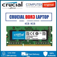 CRUCIAL DDR3 RAM 4GB 8GB DDR3 1333MHz 1600MHz Laptop Memory 8GB DDR3L 1600MHz 1.35V Notebook RAM