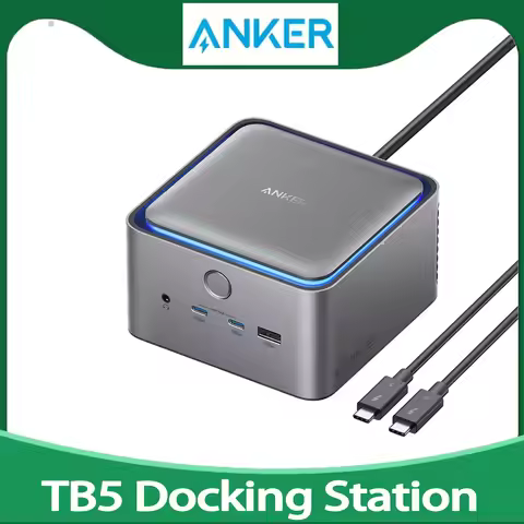 New Anker Prime TB5 Docking Station, 14 Ports Thunderbolt 5 Docking Station with 140W Max Charging 1