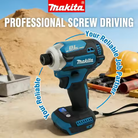 MAKITA impact driver DTD171 Rechargeable 18V high power brushless lithium screwdriver high torque el