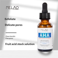 MELAO AHA Alpha Hydroxy Acid - 5% AHA & 1.8% Salicylic Acid Formula for Clean Keratin, Fine Pores, A