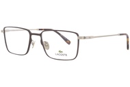 Unisex Brown Rectangular Eyeglass Frames L2275E21054