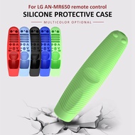 2X Protective Silicone Case Washable for LG AN-MR600 AN-MR650 AN-MR18BA AN-MR19BA Remote Control Luminous Green
