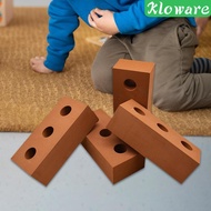 [Kloware] 4PCS Bricks Blocks for Kids Construction Toy, Early Learning, Large, Lightweight, Brick Bl