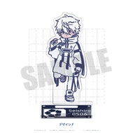 Blue Lock Acrylic Mini Stand Nagi Seishiro Q Version Gacha Personal Pool | Anime Figure Desk Display