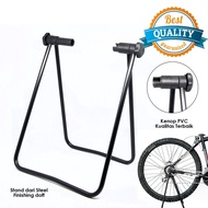 Paddock Bike Standar Sepeda Lipat Dudukan Ban/Velg Depan-Belakang Stel Rim 26 27.5 29 Fixie MTB Seli