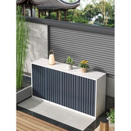 Outdoor Aluminum Alloy Storage Cabinet All-Aluminum Shoe Cabinet Courtyard Garden All-Aluminum Workb