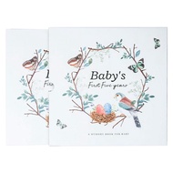 【Fast and Reliable Shipping】 Baby Memory Book Premium Thickened Paper Keepsake Record Minimalist Fir