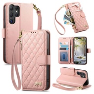 Suitable for Samsung S25Ultra Phone Casefrench styleFE Diamond A57 Crossbody Coin Purse Samsung A17 
