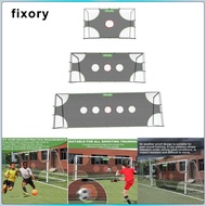 fixory Soccer Goal Target Nets Training Soccer Training Aid Soccer Goal Target Sheets for Court Foot