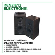 speaker aktif sharp cbox-b655ubo speaker bluetooth