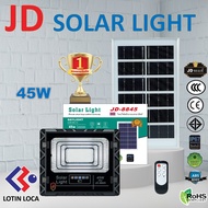 JD45W JD-8845 สปอร์ตไลท์โซล่าเซลล์ โคมไฟโซล่าเซลล์ สปอร์ตไลท์ LED พลังงานแสงอาทิตย์ Solar Light  Waterproof แผงโซล่าเซลล์ Light โคมไฟพลังงานแสงอาทิตย์