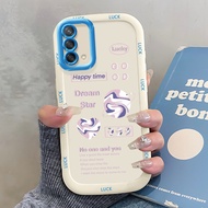 HP Phone Case for OPPO A74 A95 F19 F19s Reno 6 Lite Case Creative Star Cartoon Trend Pattern New Sil